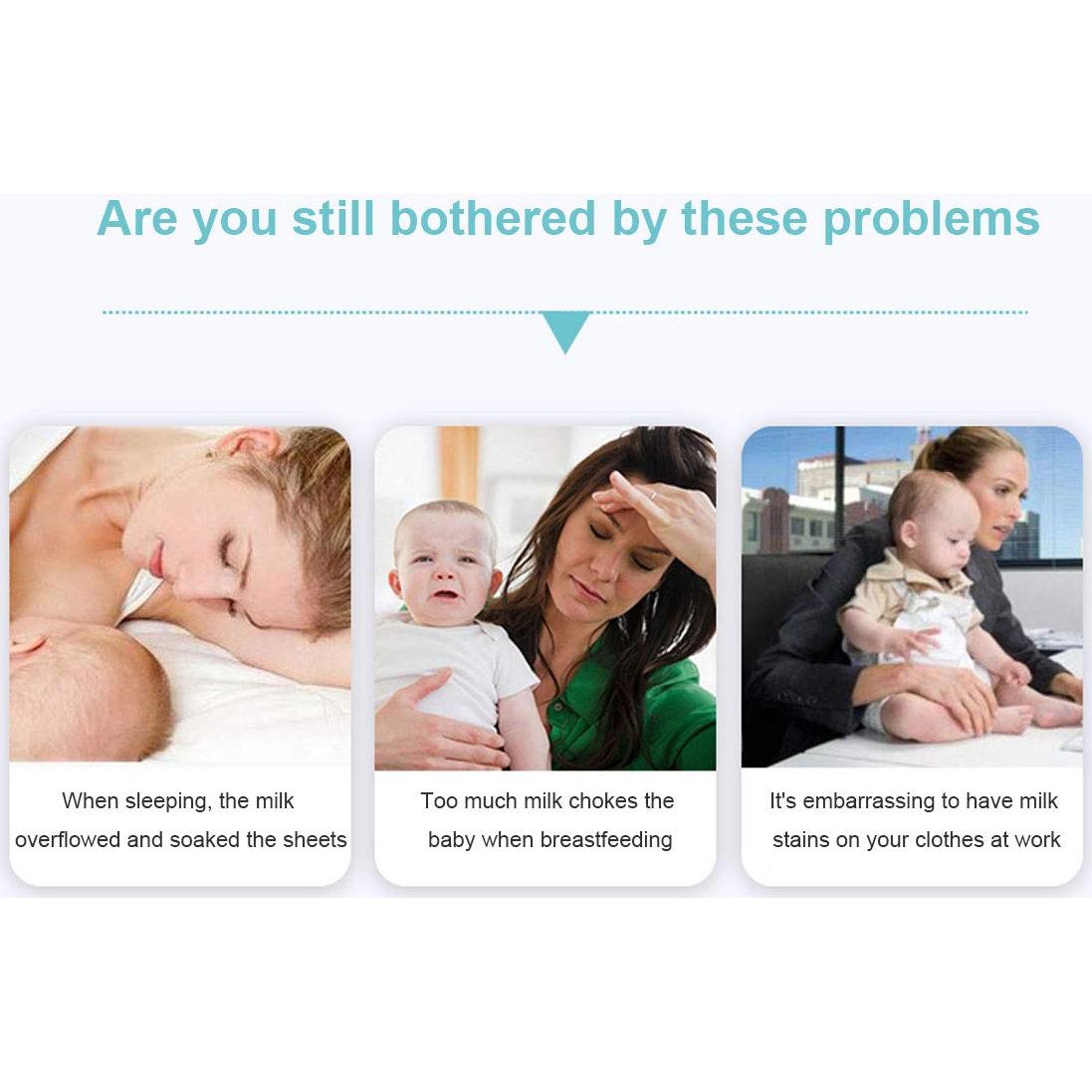 Almohadillas de Lactancia Orgánicas Jakuva 16 Piezas Reutilizables