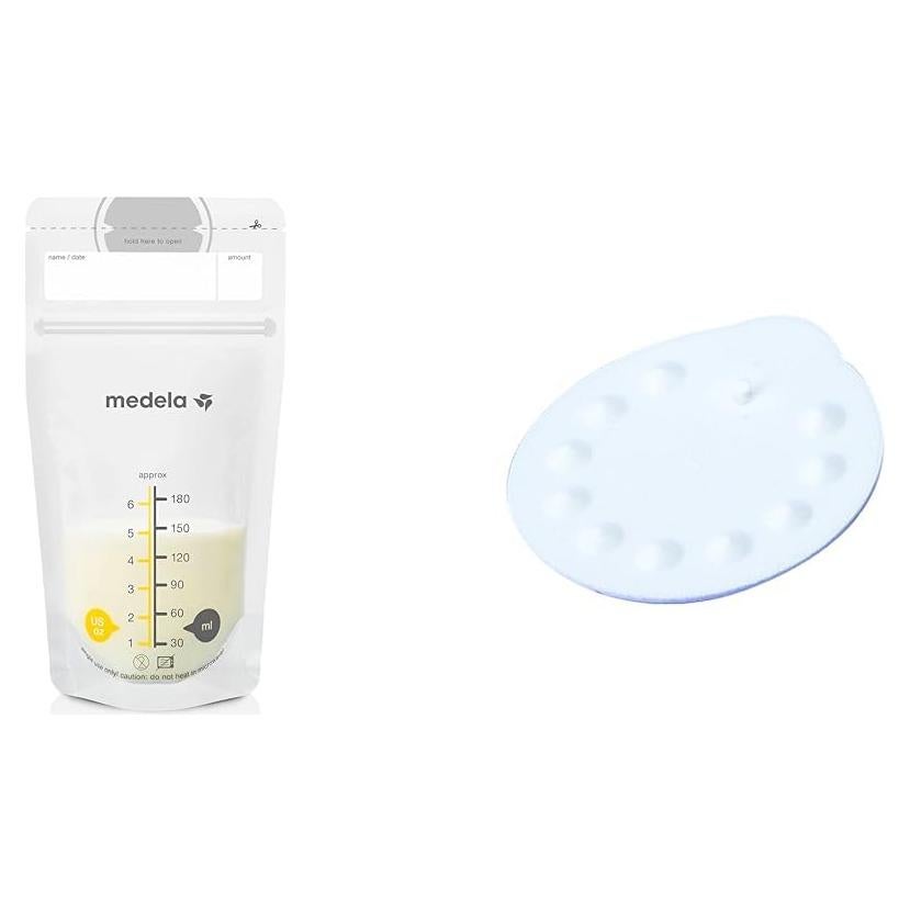 Bolsas de Almacenamiento de Leche Materna Medela 100 Unidades + 6 Membranas