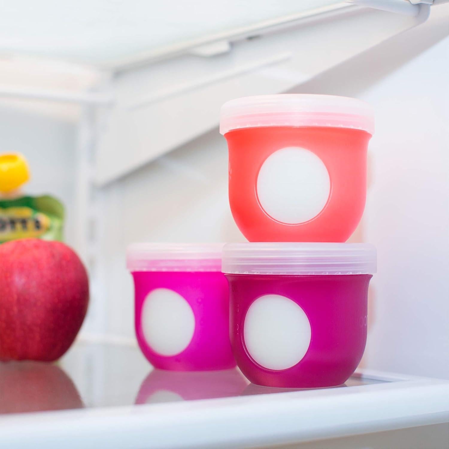 Tapas de Almacenamiento de Leche Materna Boon Nursh - Paquete de 3