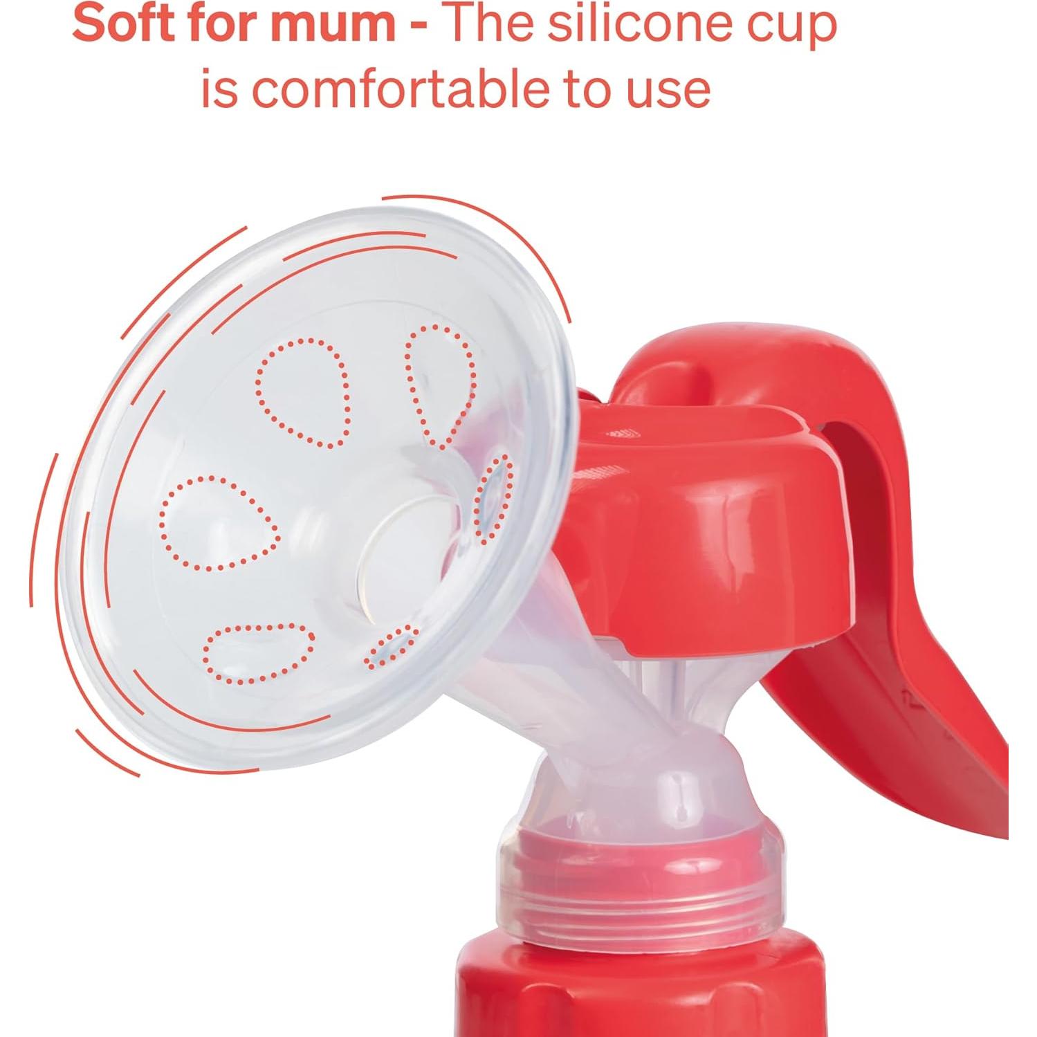 Extractor de Leche Manual BPA Free Robust con 3 Bolsas