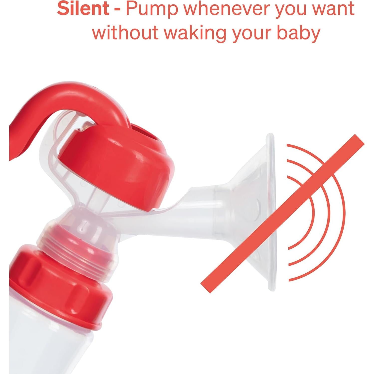 Extractor de Leche Manual BPA Free Robust con 3 Bolsas