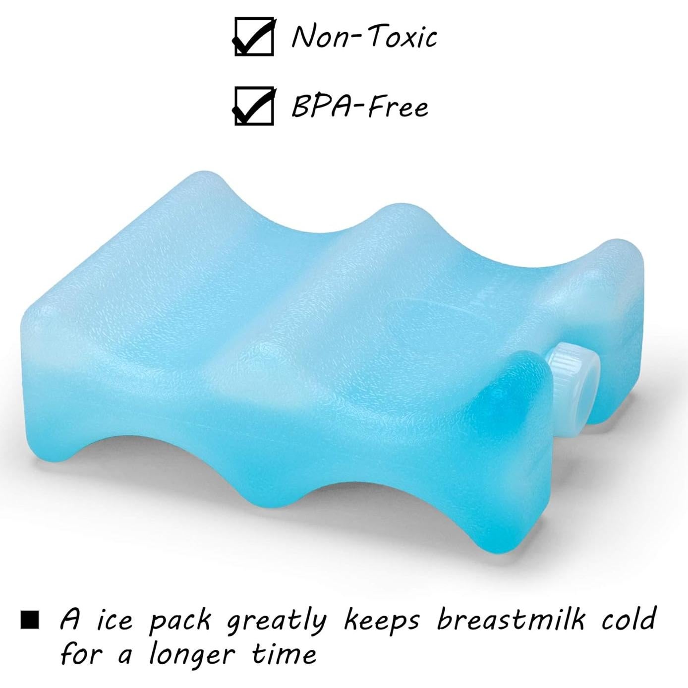 Paquete de Hielo CURMIO Reutilizable para Leche Materna 1 Unidad