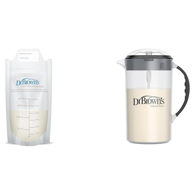 Bolsas de Almacenamiento de Leche Materna Dr. Brown 100 Unidades 177ml