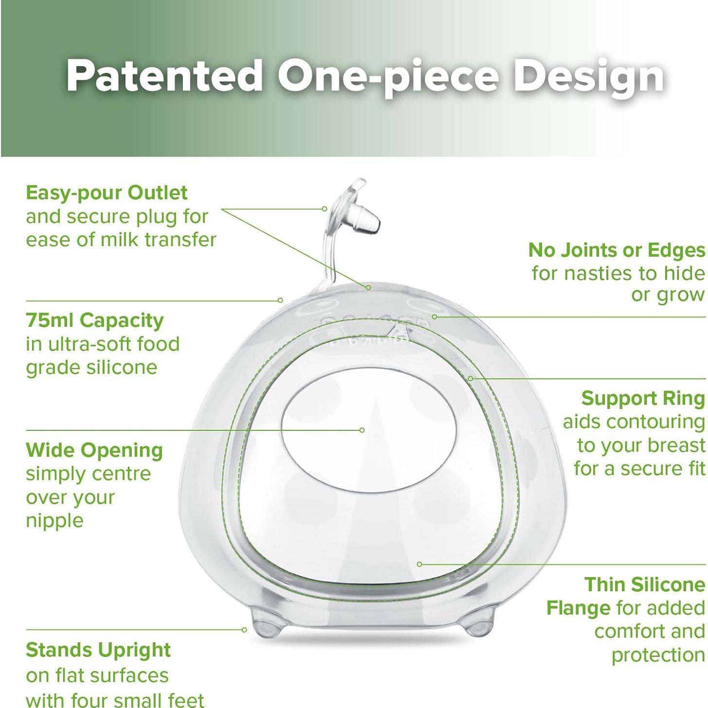 Recolector de Leche Materna Haakaa Ladybug 70.87ml Silicona