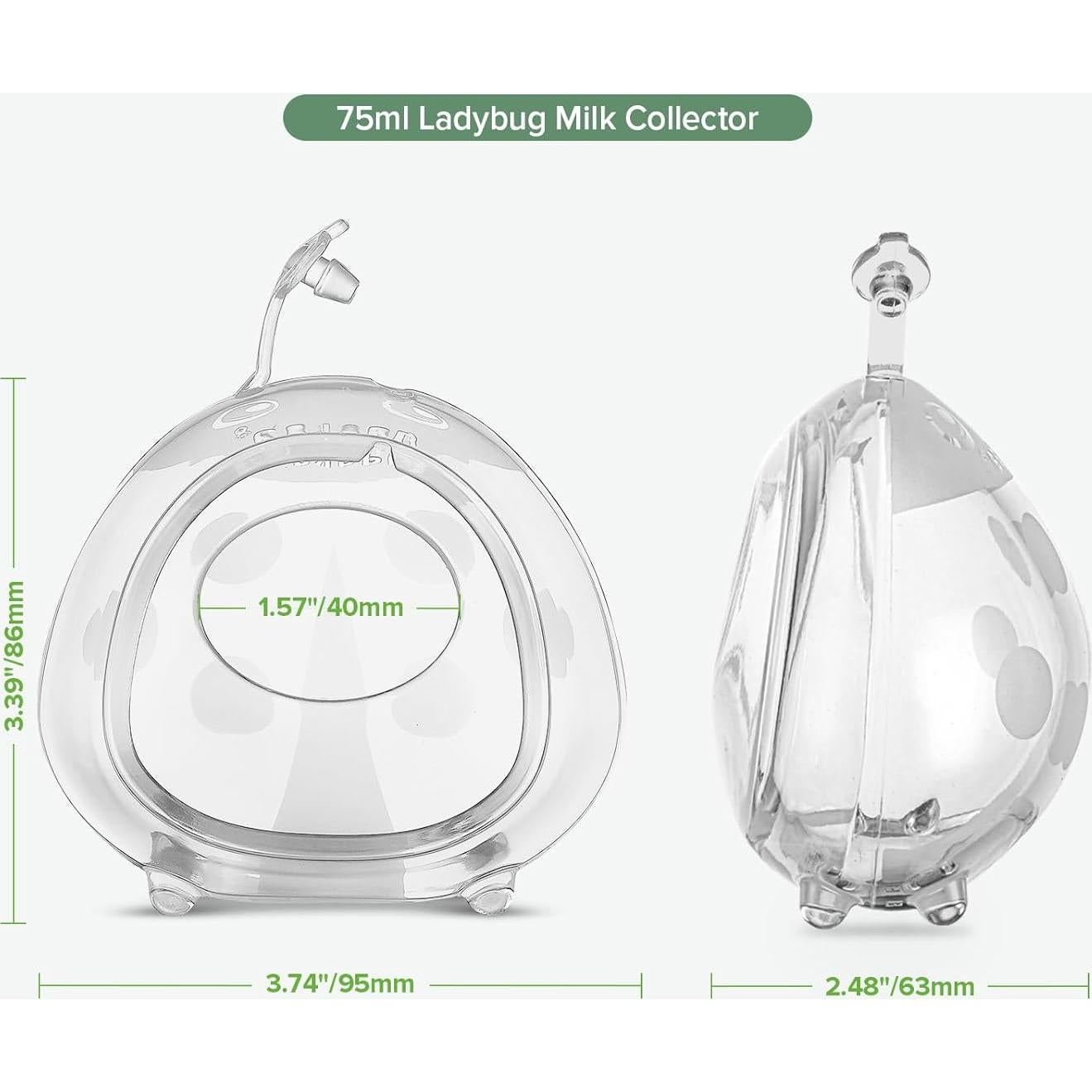 Recolector de Leche Materna Haakaa Ladybug 70.87ml Silicona