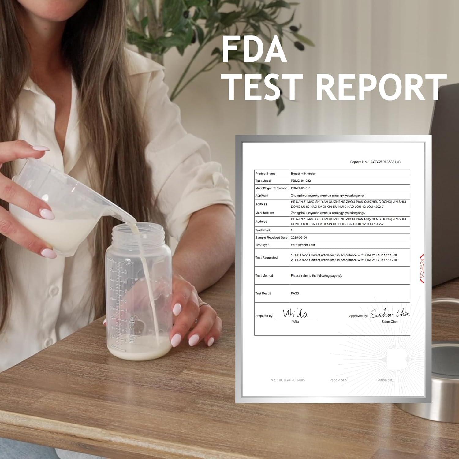 Enfriador de Leche Materna Portátil 11oz - PBMC-01-011