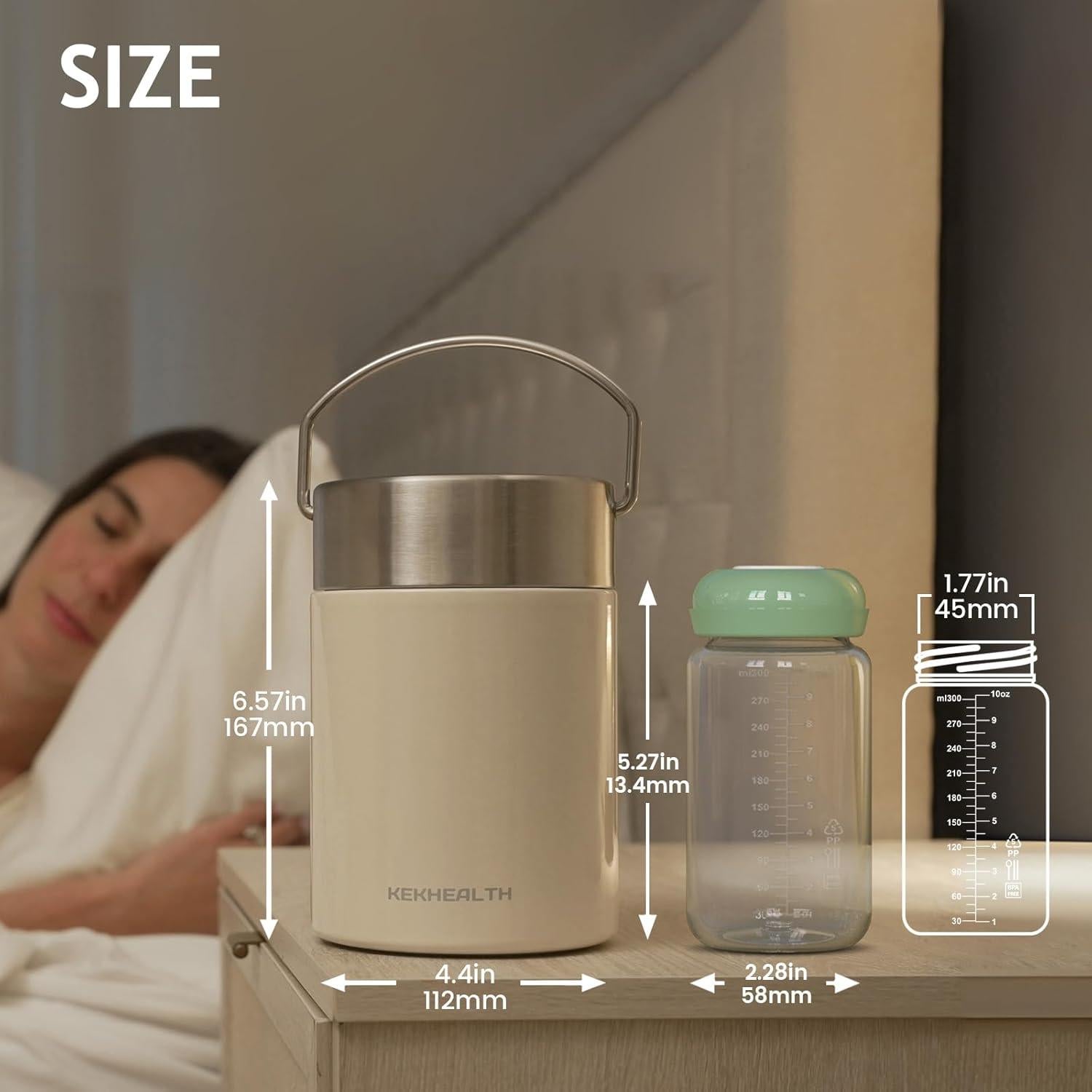 Enfriador de Leche Materna Portátil 11oz - PBMC-01-011