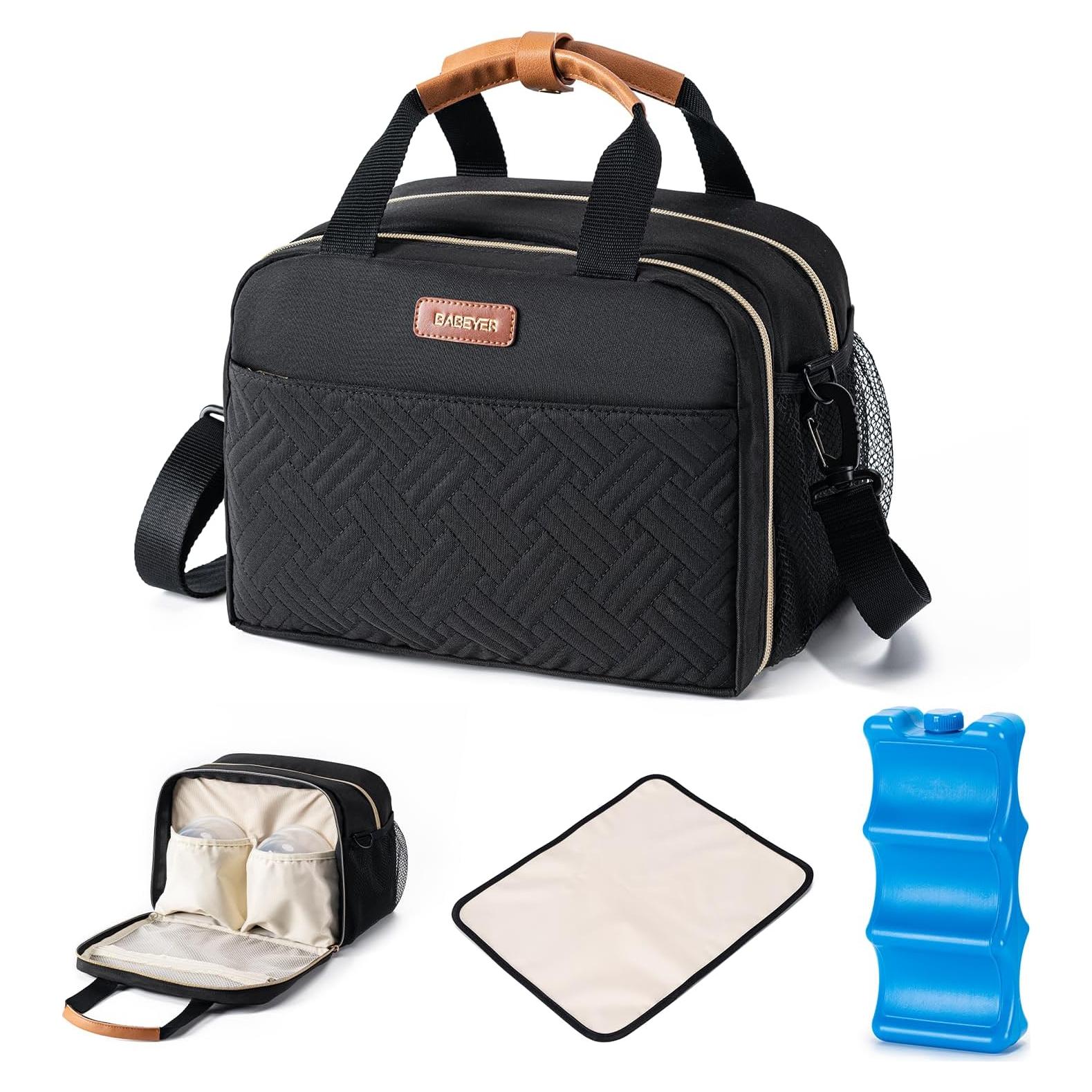 Bolsa de Enfriamiento de Leche Materna BABEYER 11L Negra
