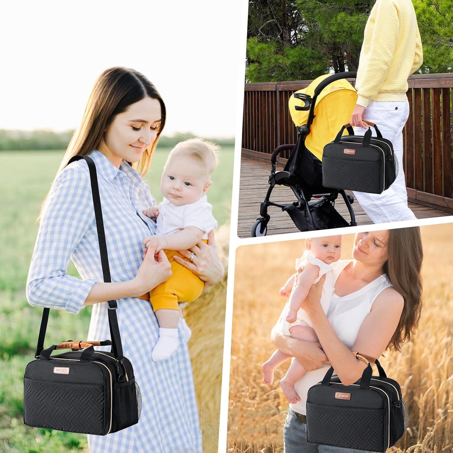 Bolsa de Enfriamiento de Leche Materna BABEYER 11L Negra