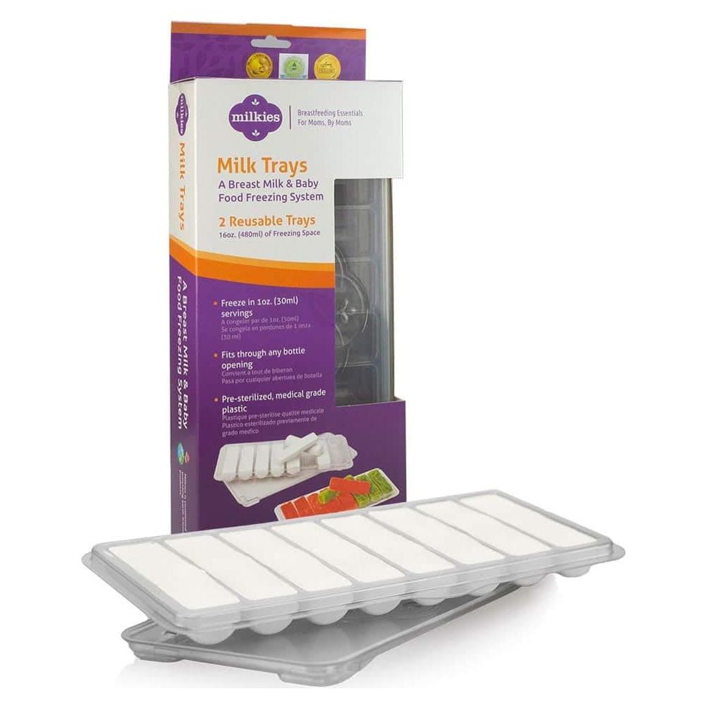 Bandeja de Leche Materna Fairhaven Health Milkies 2 Piezas