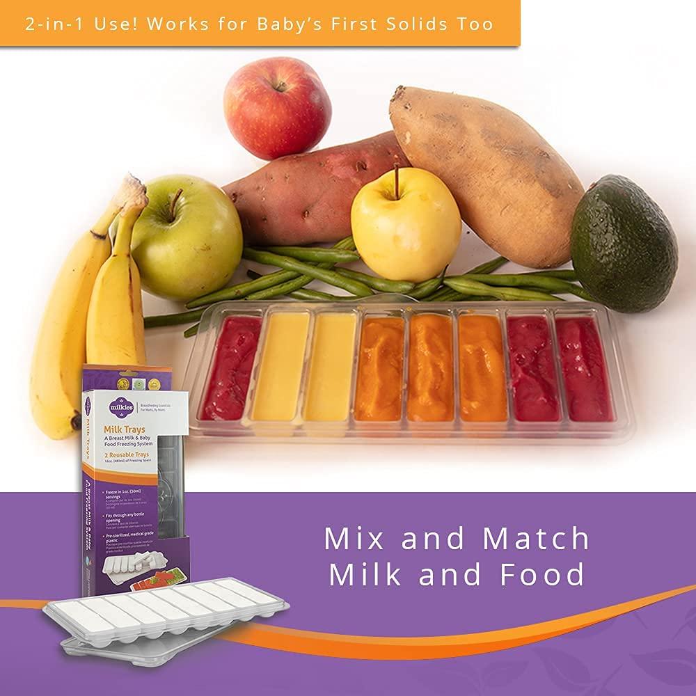 Bandeja de Leche Materna Fairhaven Health Milkies 2 Piezas