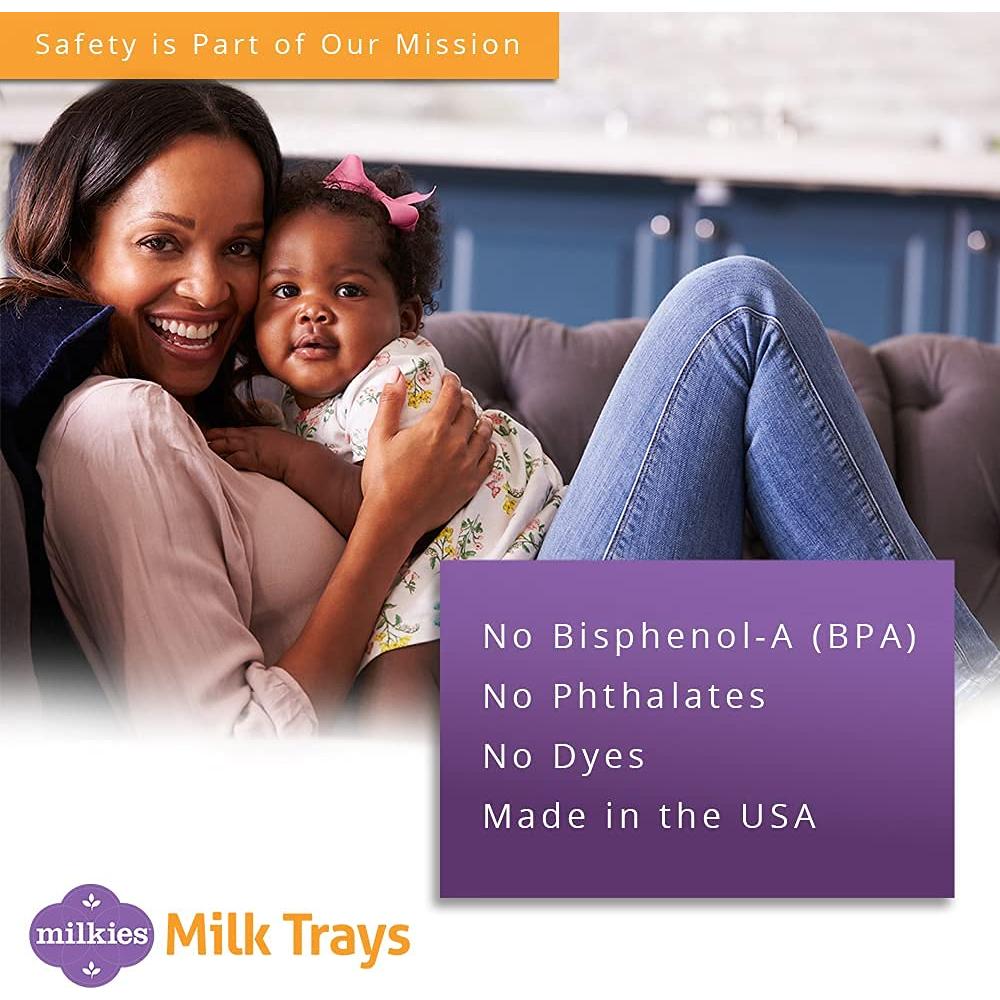 Bandeja de Leche Materna Fairhaven Health Milkies 2 Piezas