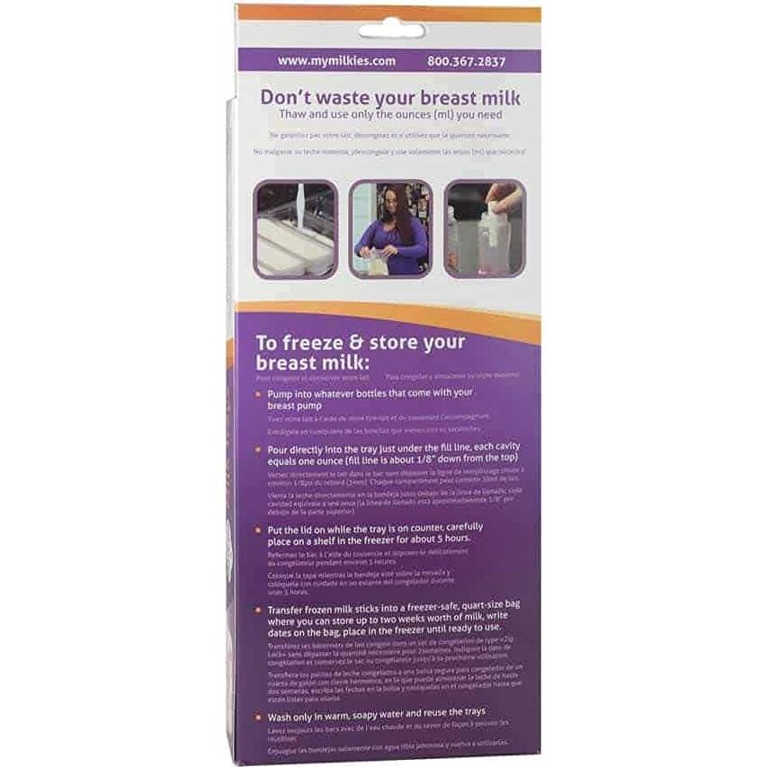 Bandeja de Leche Materna Fairhaven Health Milkies 2 Piezas