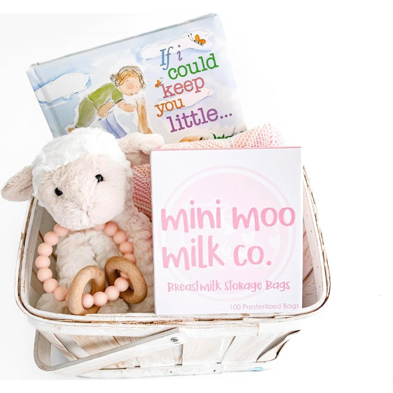 Bolsas de Almacenamiento de Leche Materna Mini Moo 100 Unidades 236.6 ml