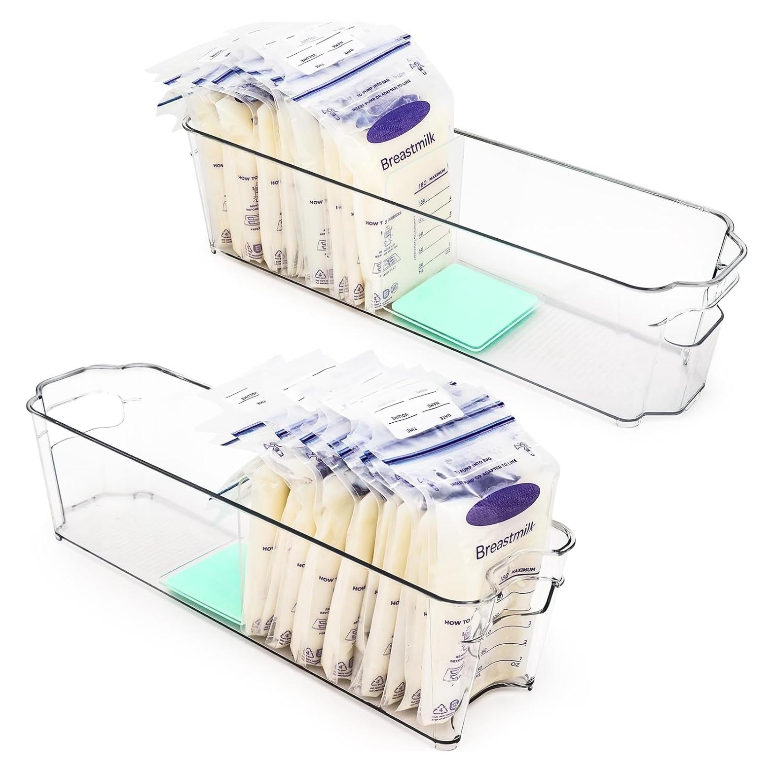 Contenedores de Almacenamiento de Leche Materna - 2 Unidades Grande