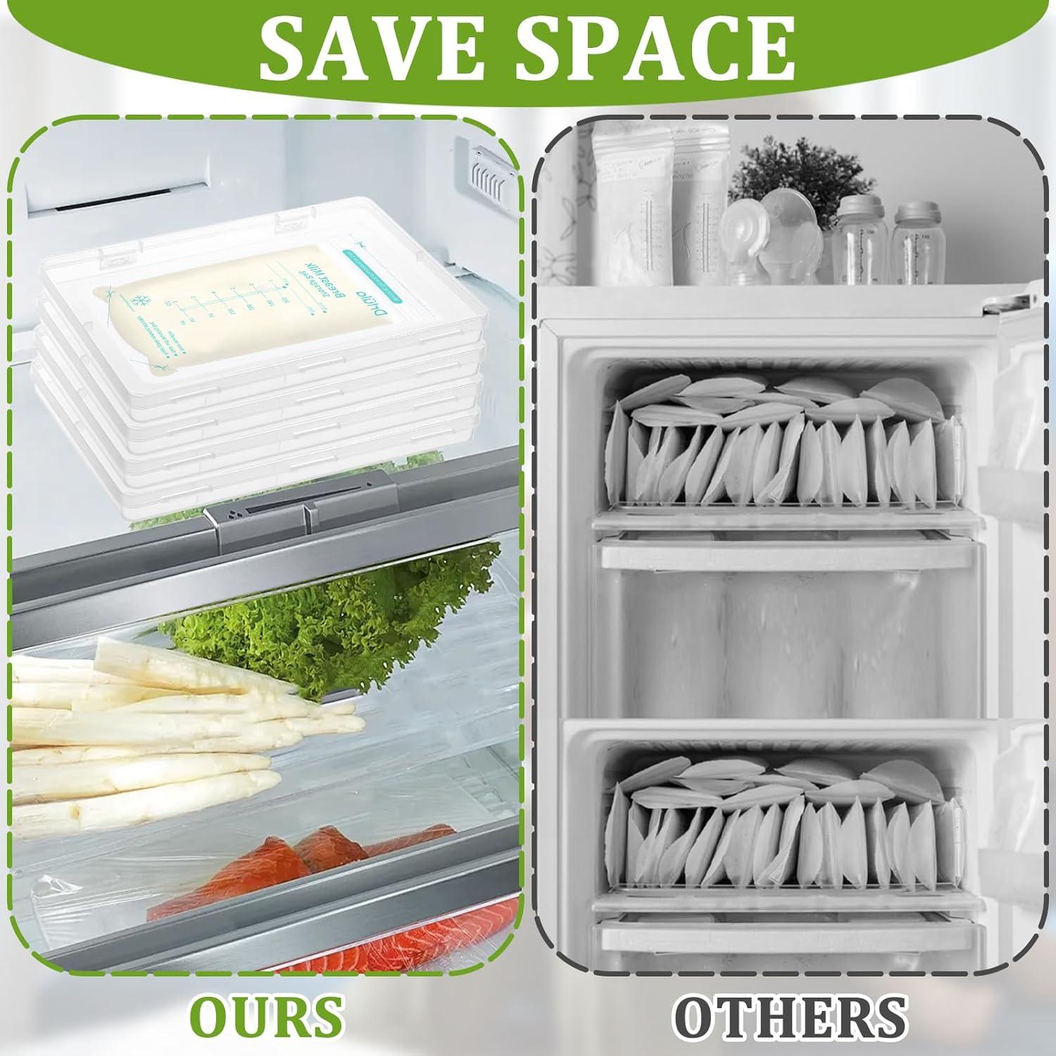 Organizador de Almacenamiento de Leche Materna Sibosen 18 Pcs