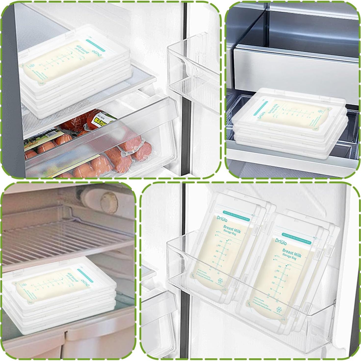 Organizador de Almacenamiento de Leche Materna Sibosen 18 Pcs