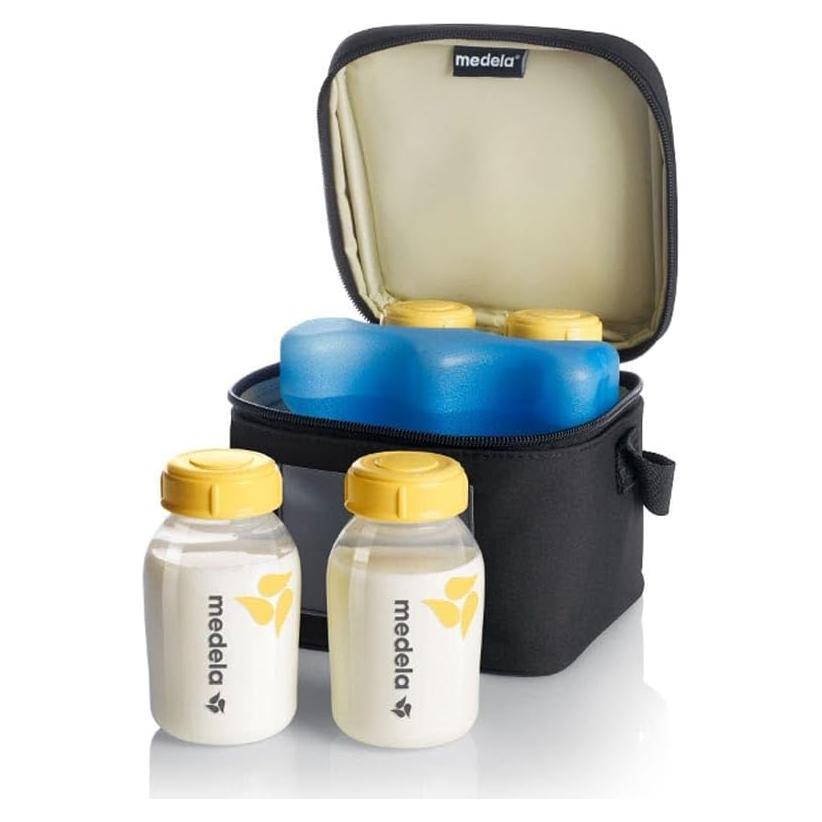 Bolsa Térmica Medela con 4 Botellas 150 ml Sin BPA