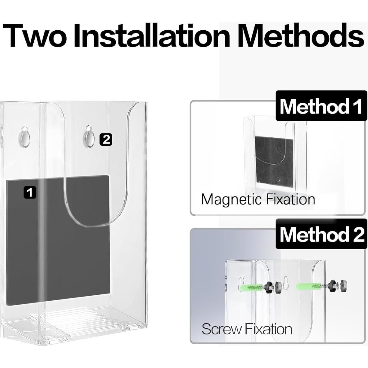 Soporte Magnético para Bolsas de Leche Materna XGKCNHOM 10x2.5x15cm