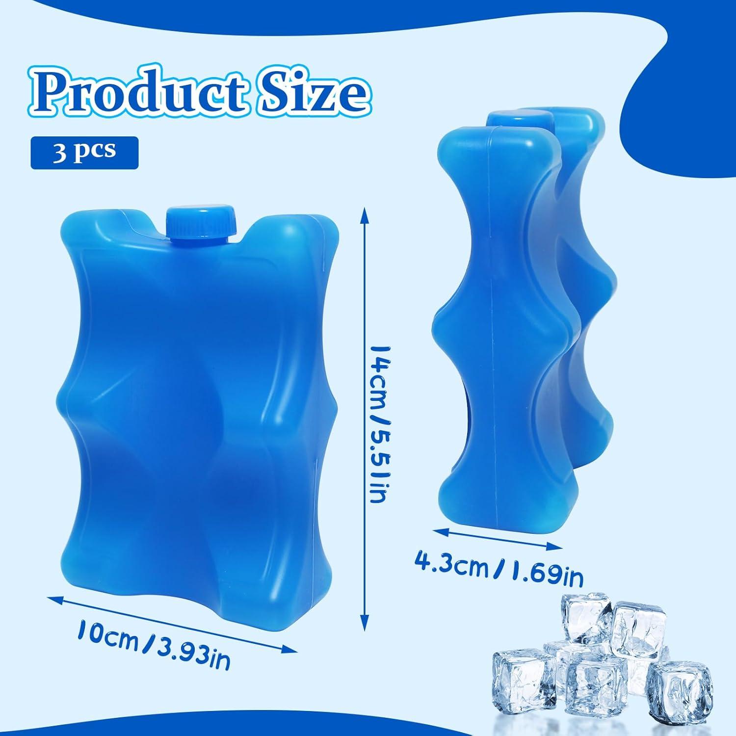 Paquete de 4 Hielos Reutilizables Arcccky para Leche Materna