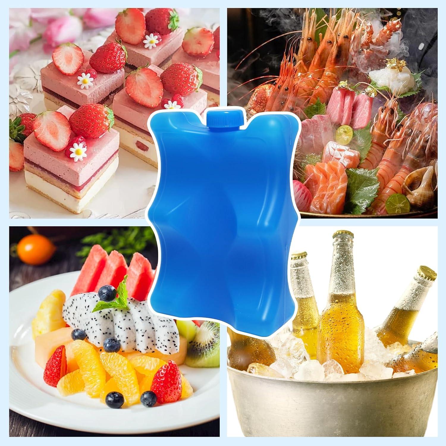 Paquete de 4 Hielos Reutilizables Arcccky para Leche Materna