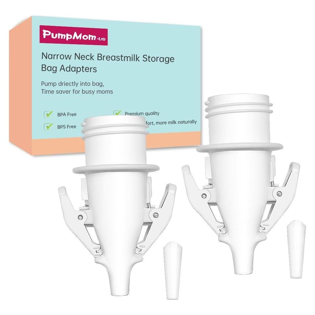 Adaptador de bolsa de almacenamiento de leche PumpMom PM-1047