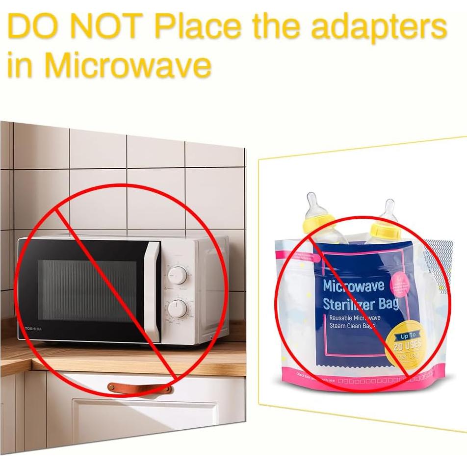 Adaptador de bolsa de almacenamiento de leche PumpMom PM-1047