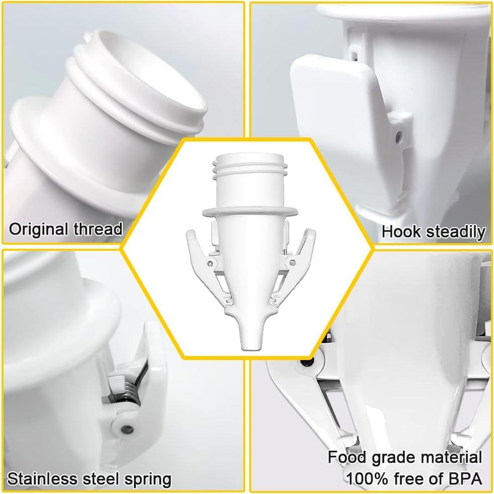 Adaptador de bolsa de almacenamiento de leche PumpMom PM-1047