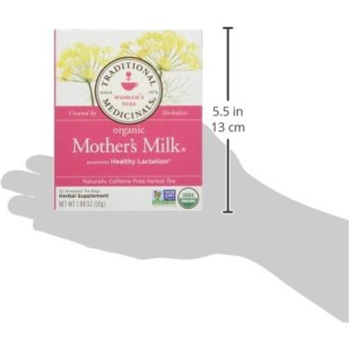 Té de Leche Materna Orgánico Traditional Medicinals 32 Bolsitas
