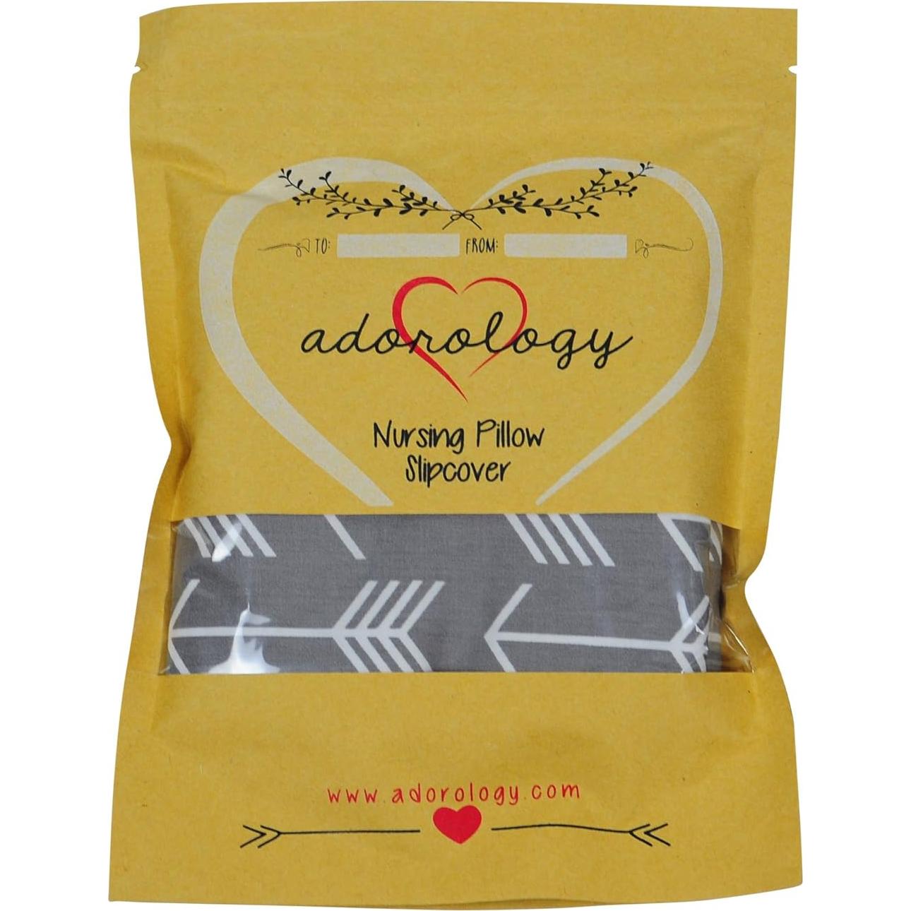 Funda de Almohada de Lactancia Adorology Gris 53x69 cm