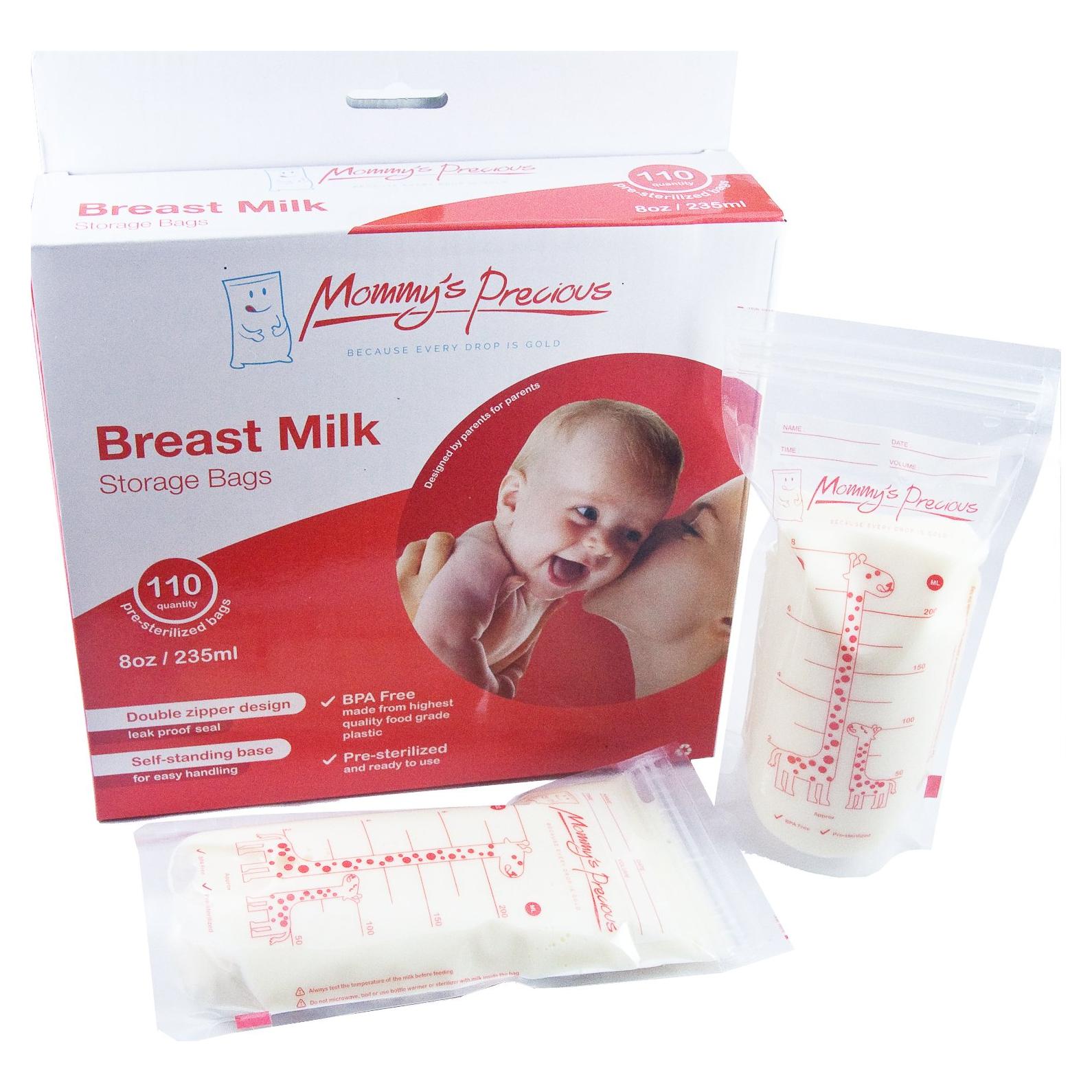 Bolsas de Almacenamiento de Leche Materna Mommy's Precious 235 ml