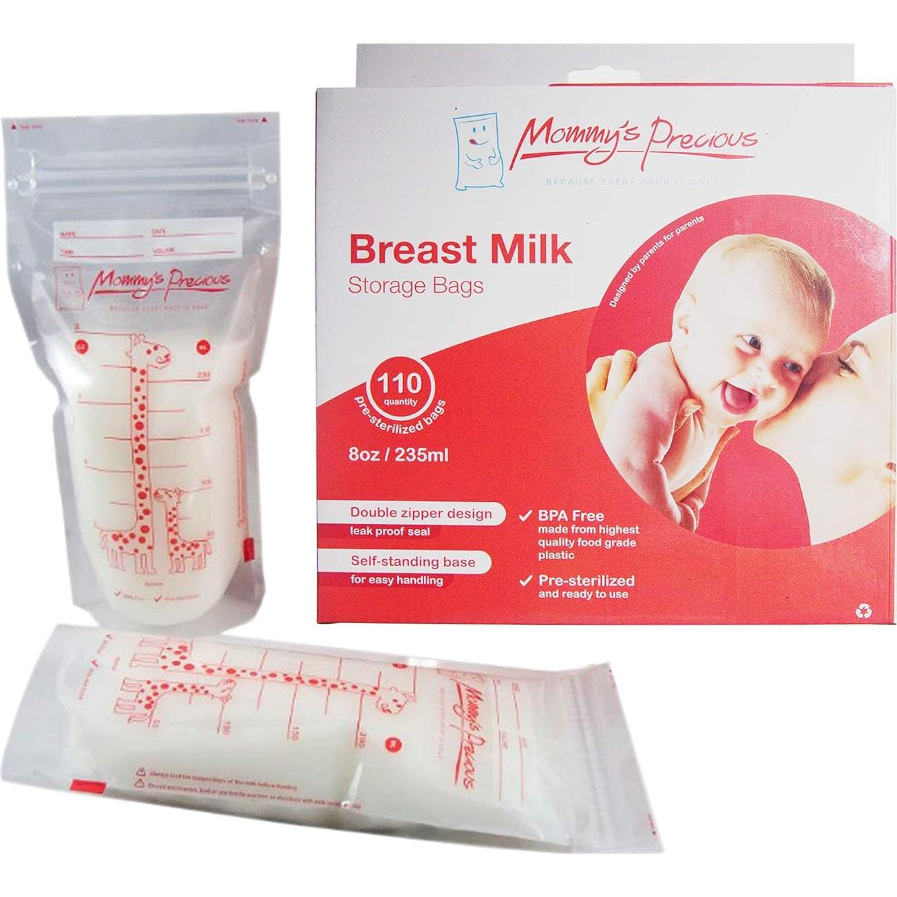 Bolsas de Almacenamiento de Leche Materna Mommy's Precious 235 ml