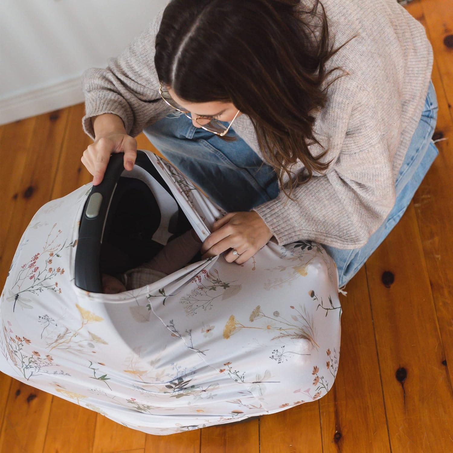 Cubierta Multiusos Pobi Baby - Lactancia, Asiento Coche, Carrito