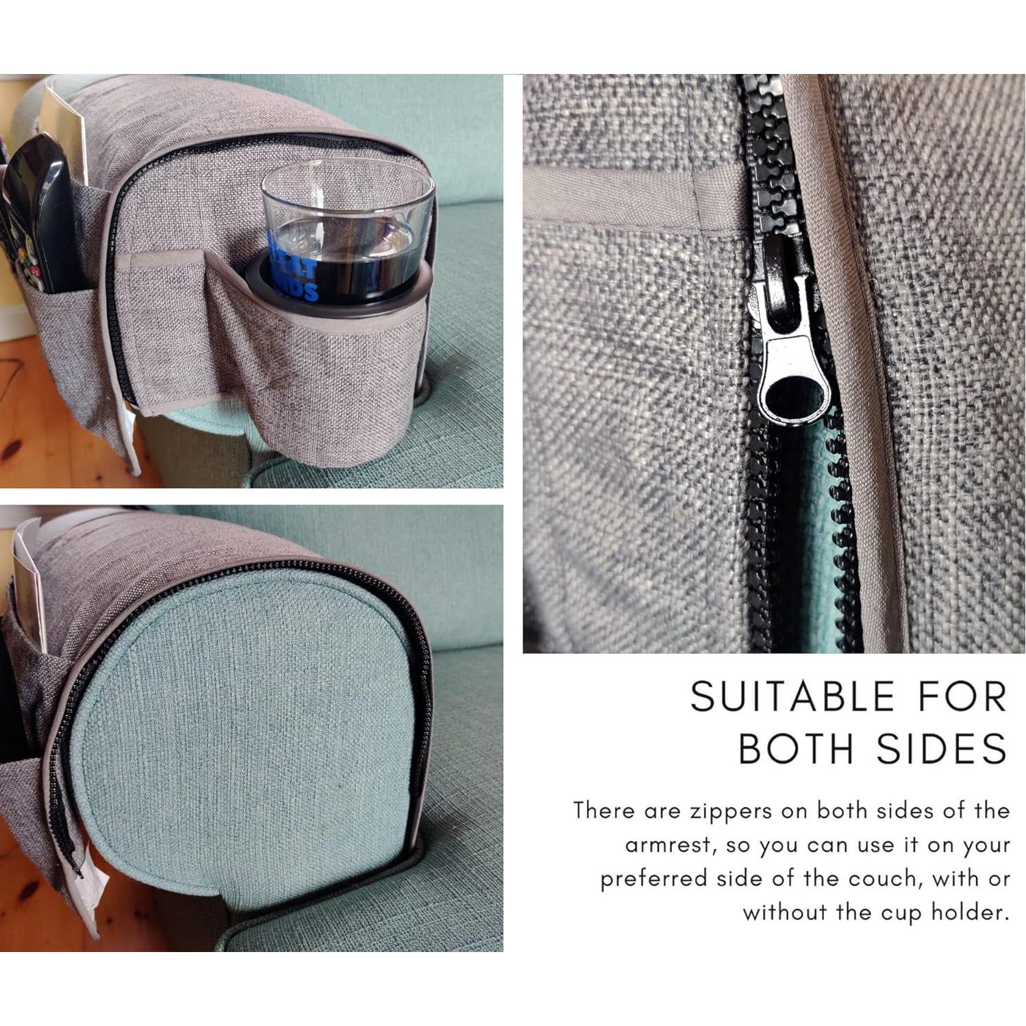 Organizador de Control Remoto CupComfort 8 cm Gris