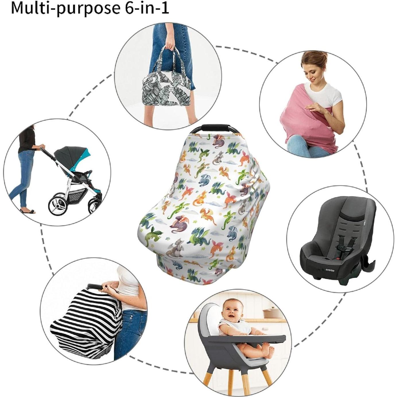 Capota para Asiento de Auto Qwalnely Dragón - Multiusos 69.85x66.04cm