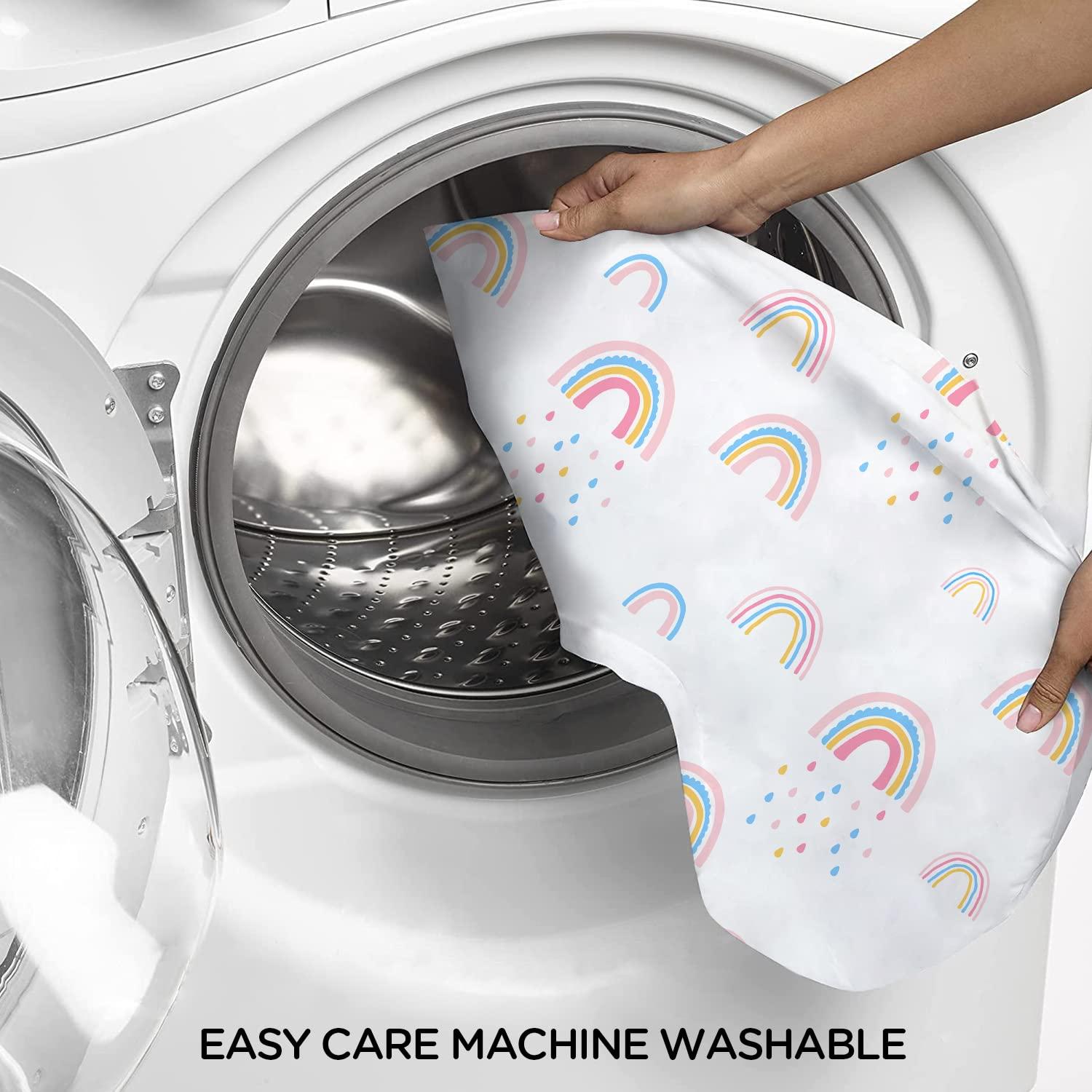 Almohada de Lactancia Plushii Mundo Arcoíris 61x46 cm