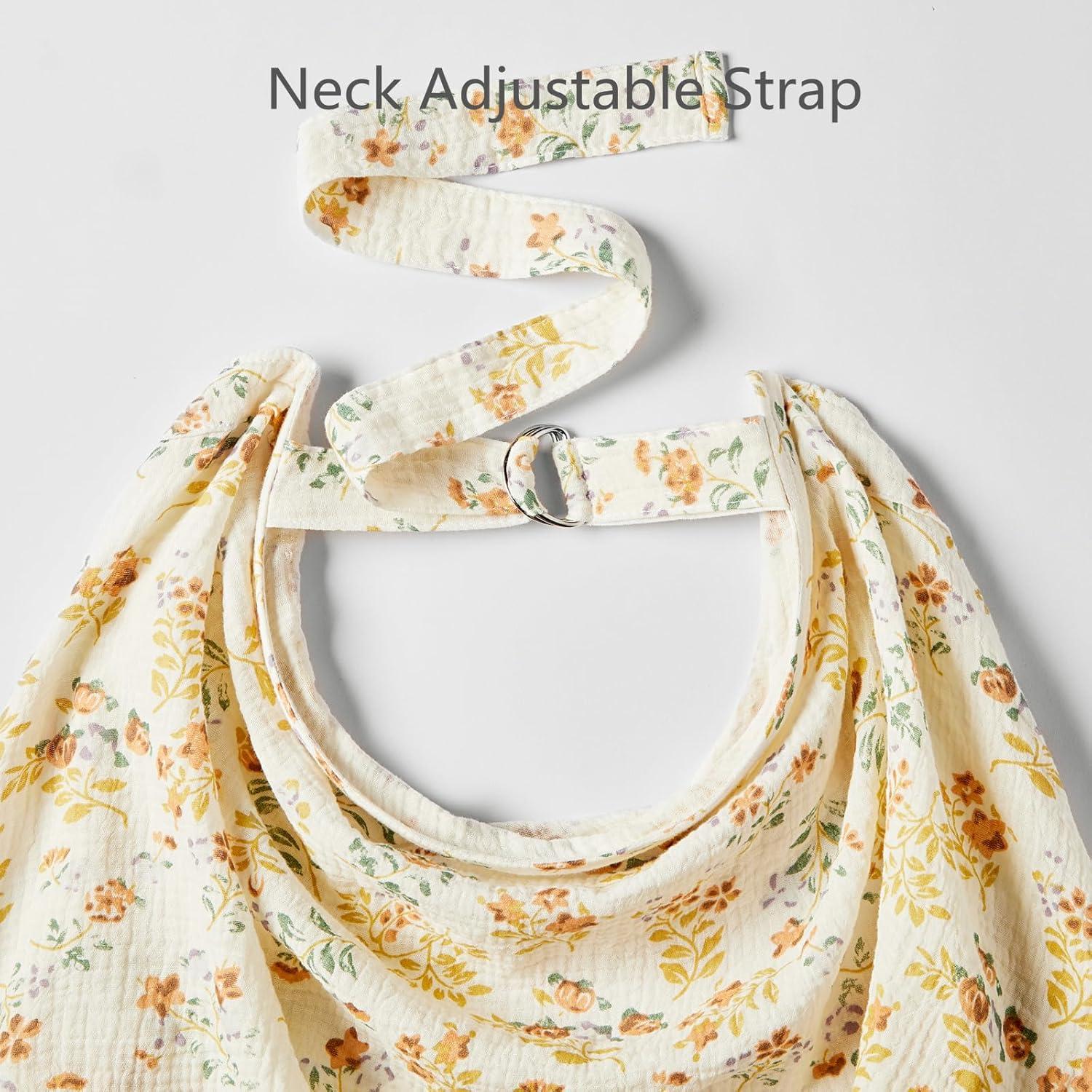 Cubierta de Lactancia Insular Algodón Muselina Arcoíris