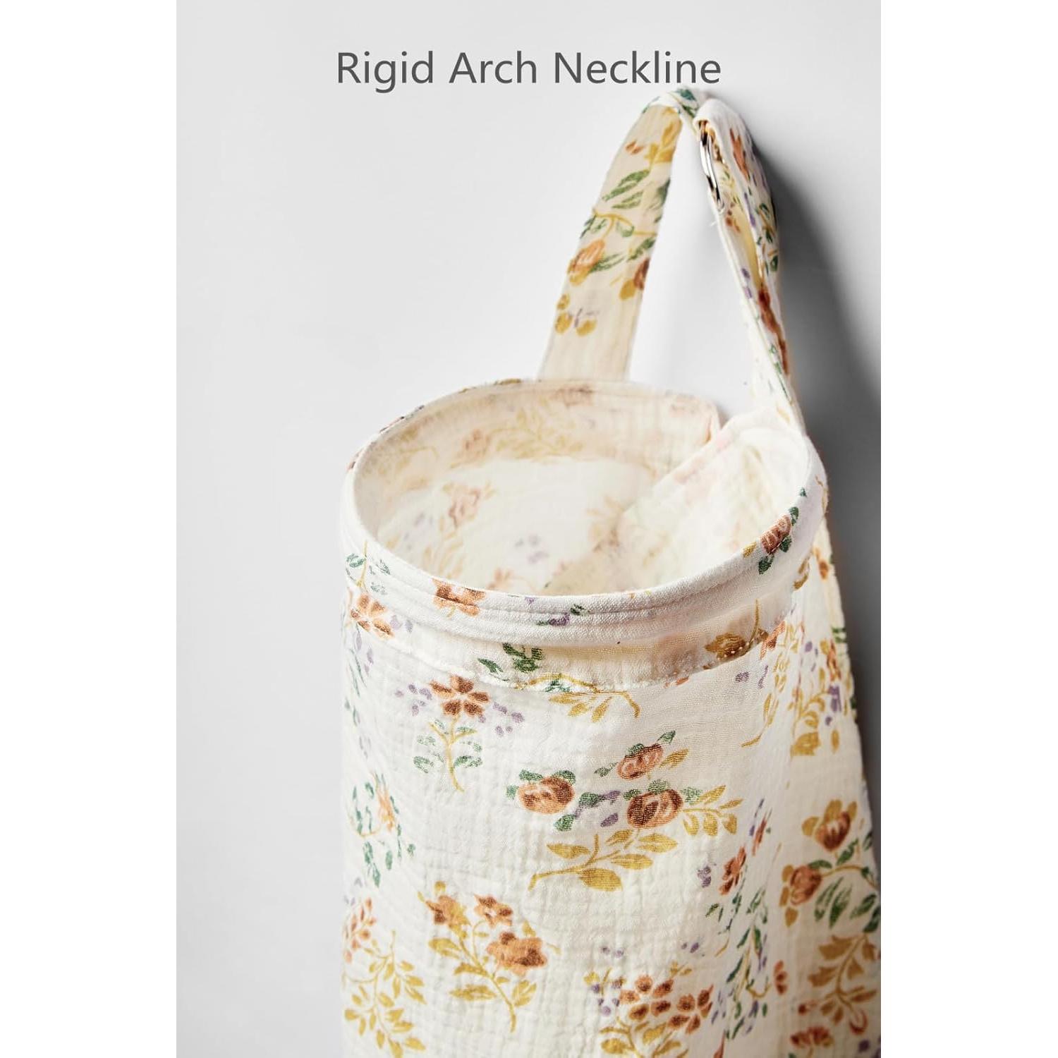 Cubierta de Lactancia Insular Algodón Muselina Arcoíris