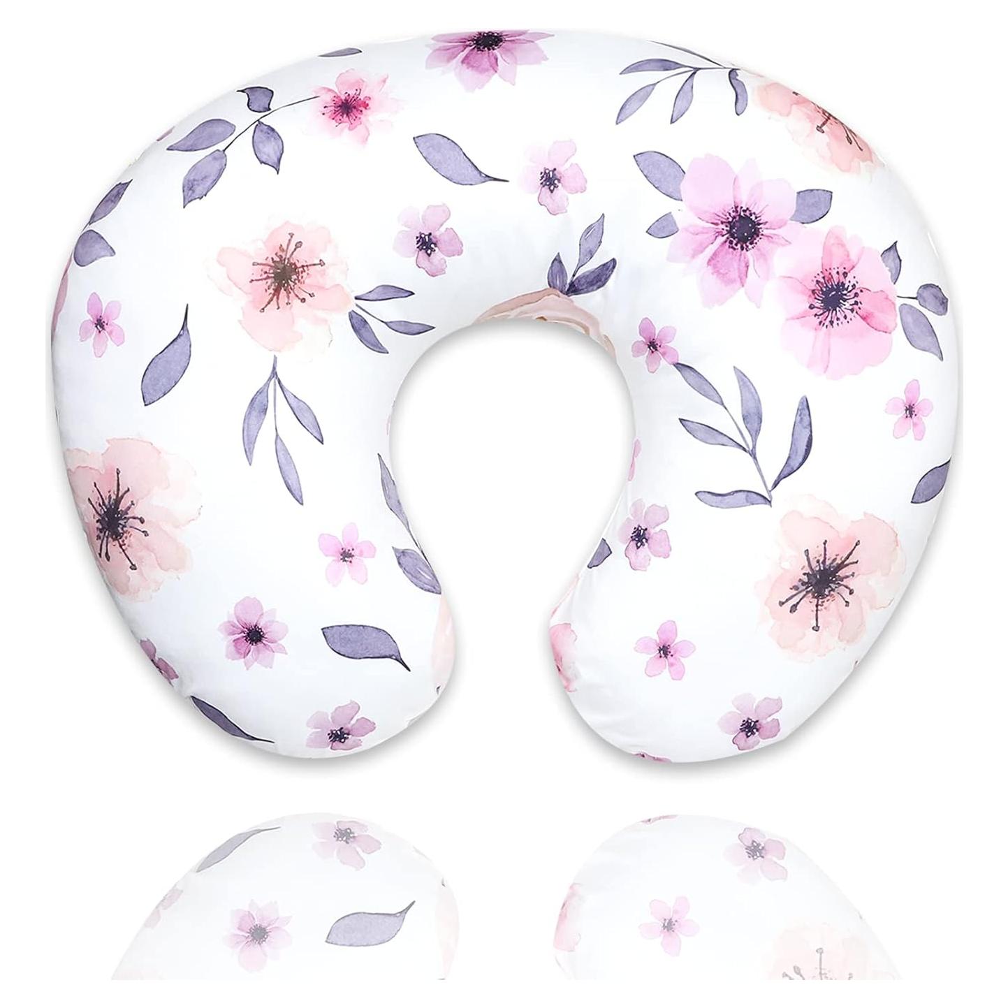 Funda de Almohada de Lactancia GFU Floral Rosa 57x45 cm