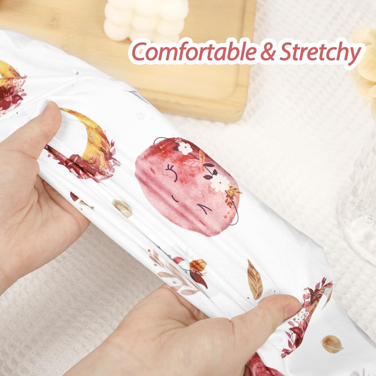 Funda de Almohada de Lactancia Jundetye Luna Estrella Suave