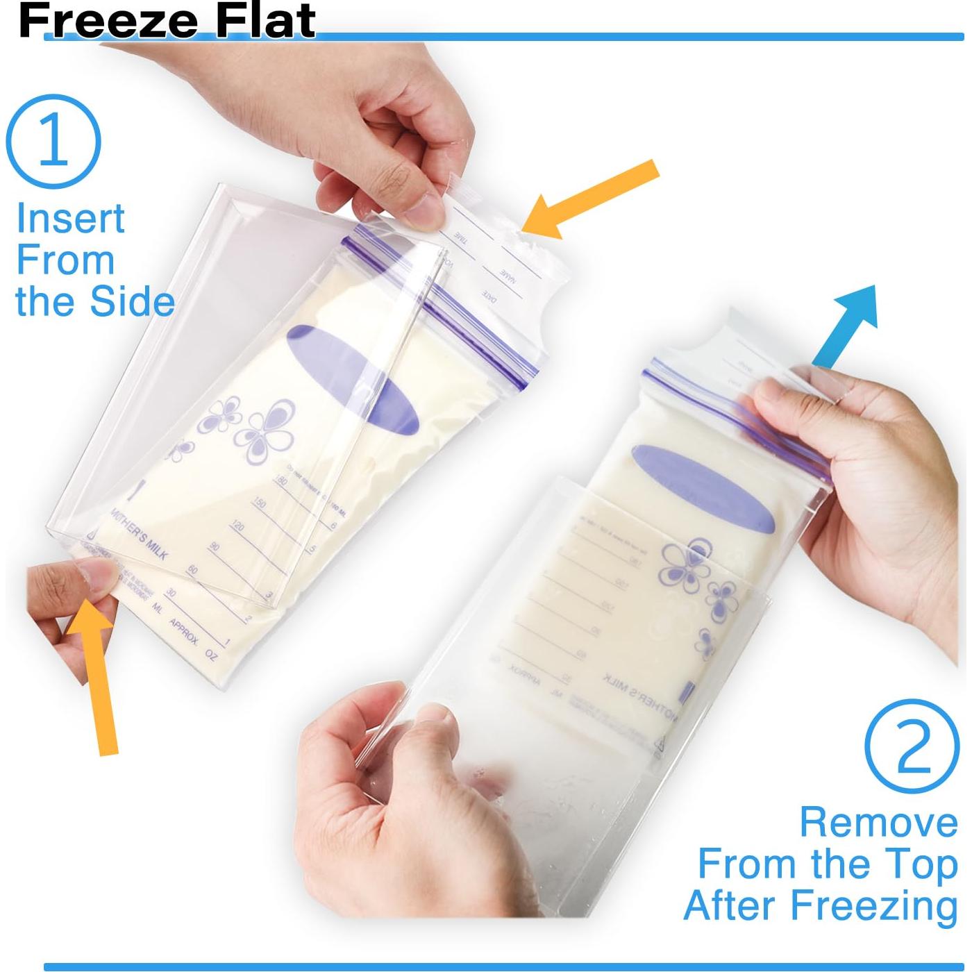 Contenedor Almacenamiento Leche Materna Ugotfeels 6 Piezas