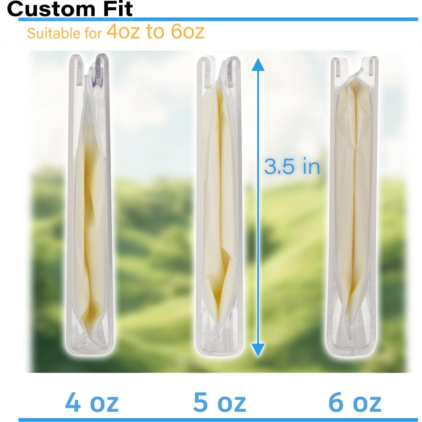 Contenedor Almacenamiento Leche Materna Ugotfeels 6 Piezas
