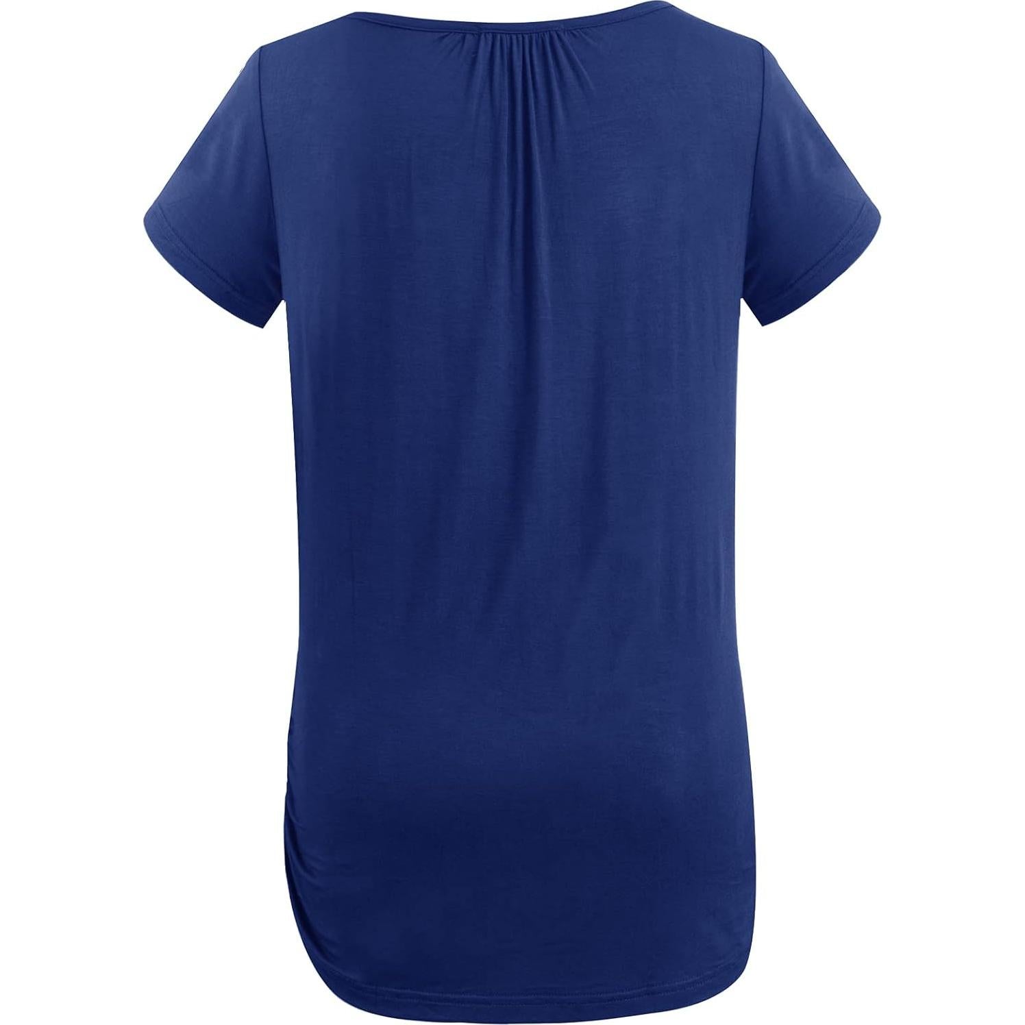 Camisetas de Lactancia para Mujeres Smallshow 3-Pack Manga Corta