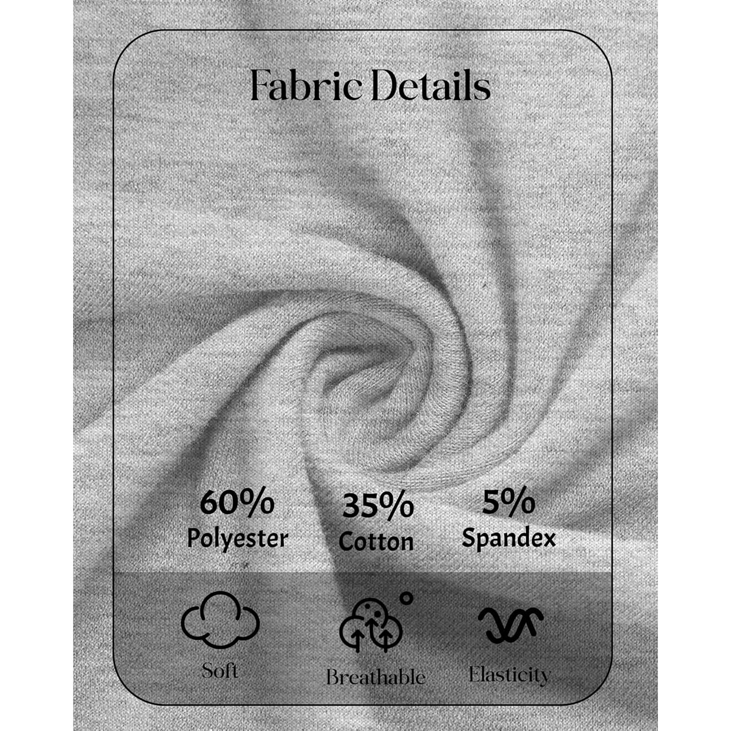 Ficerd 4 Camisetas de Lactancia Algodón Manga Corta Mujeres