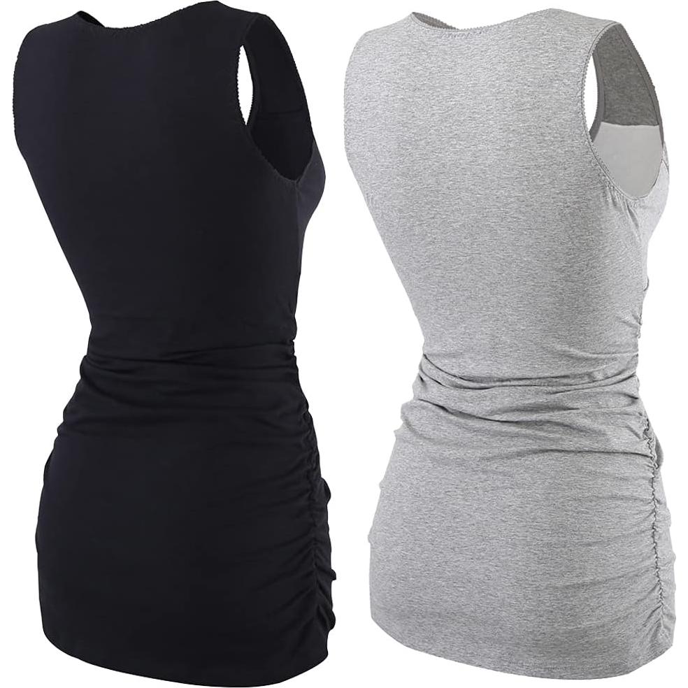 Top de Lactancia COLOMI para Mujeres - Camiseta Pijama Mediana