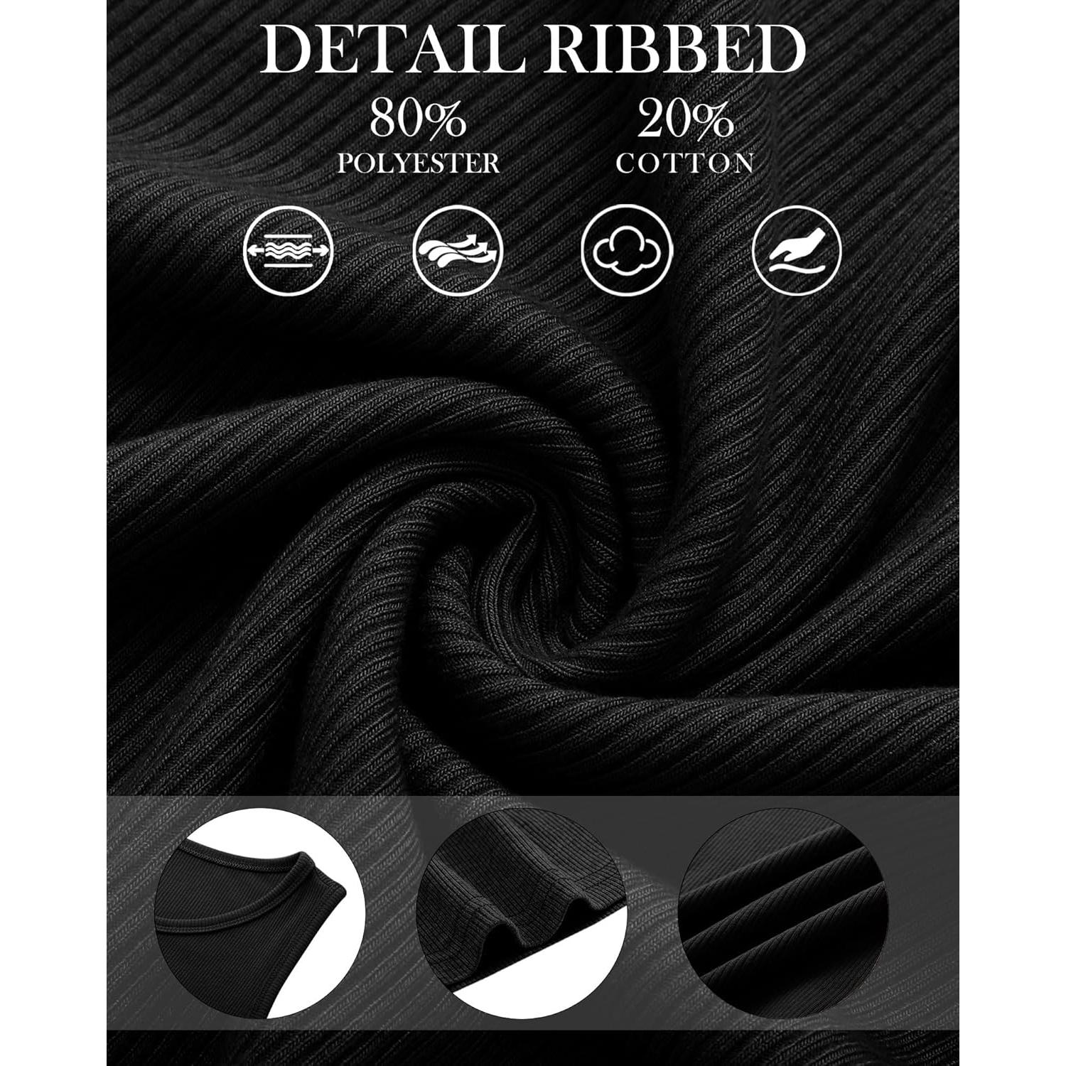 Paquete de 3 Camisetas de Maternidad Sin Mangas Algodón