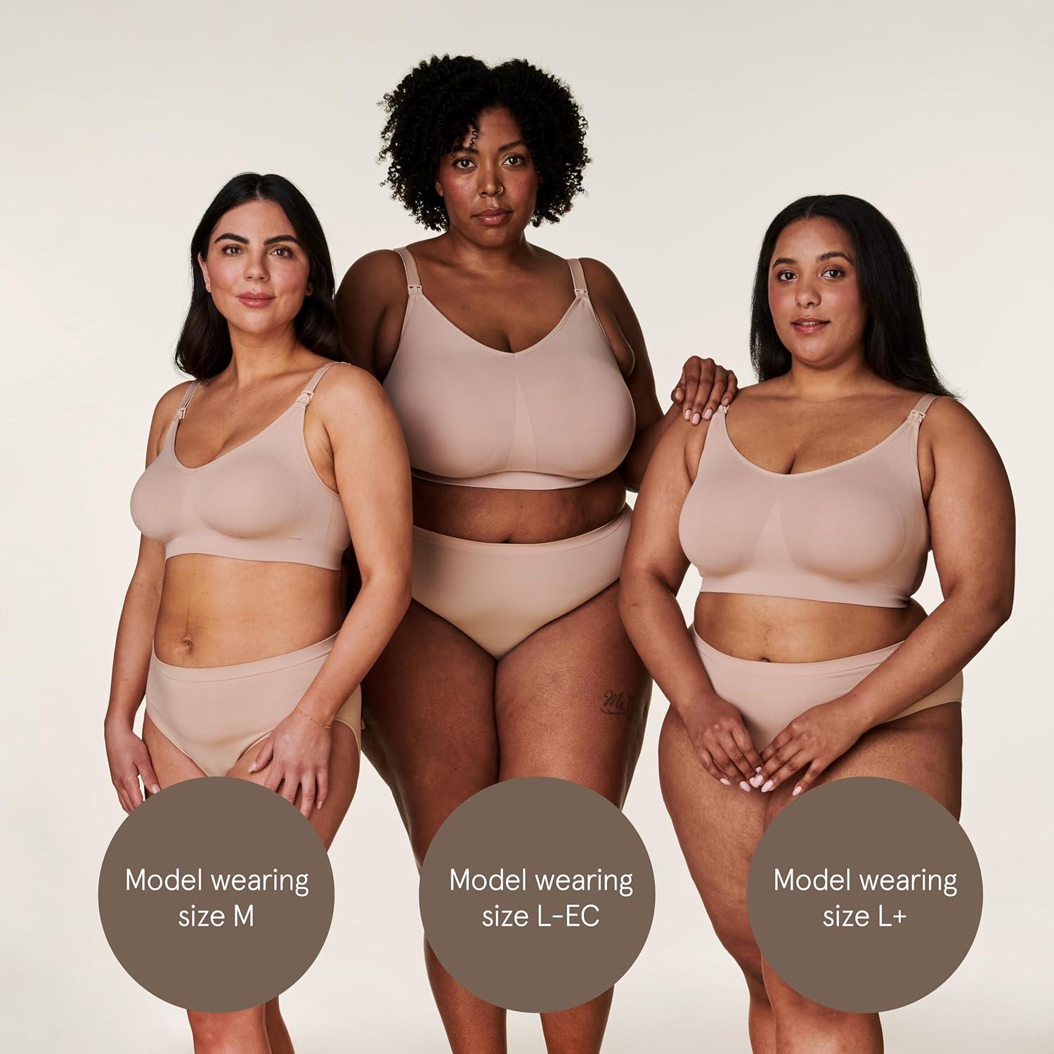 Sujetador de Lactancia Bravado Body Silk Sin Costuras Negro Pequeño