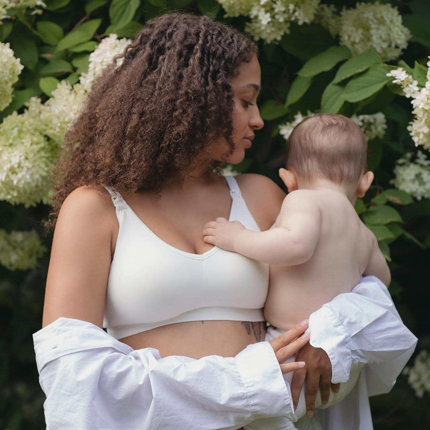 Sujetador de Lactancia Bravado Body Silk Sin Costuras Negro Pequeño