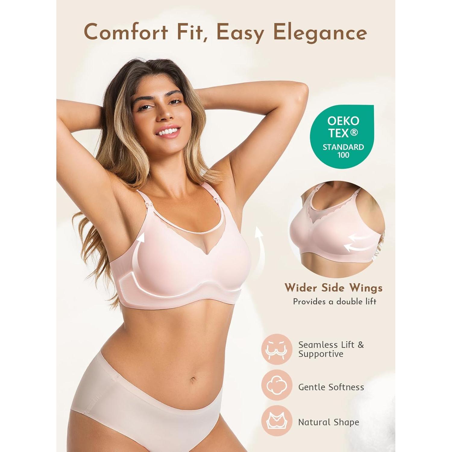 Sostenes de Lactancia MomWills Sin Costuras - Comodidad y Estilo