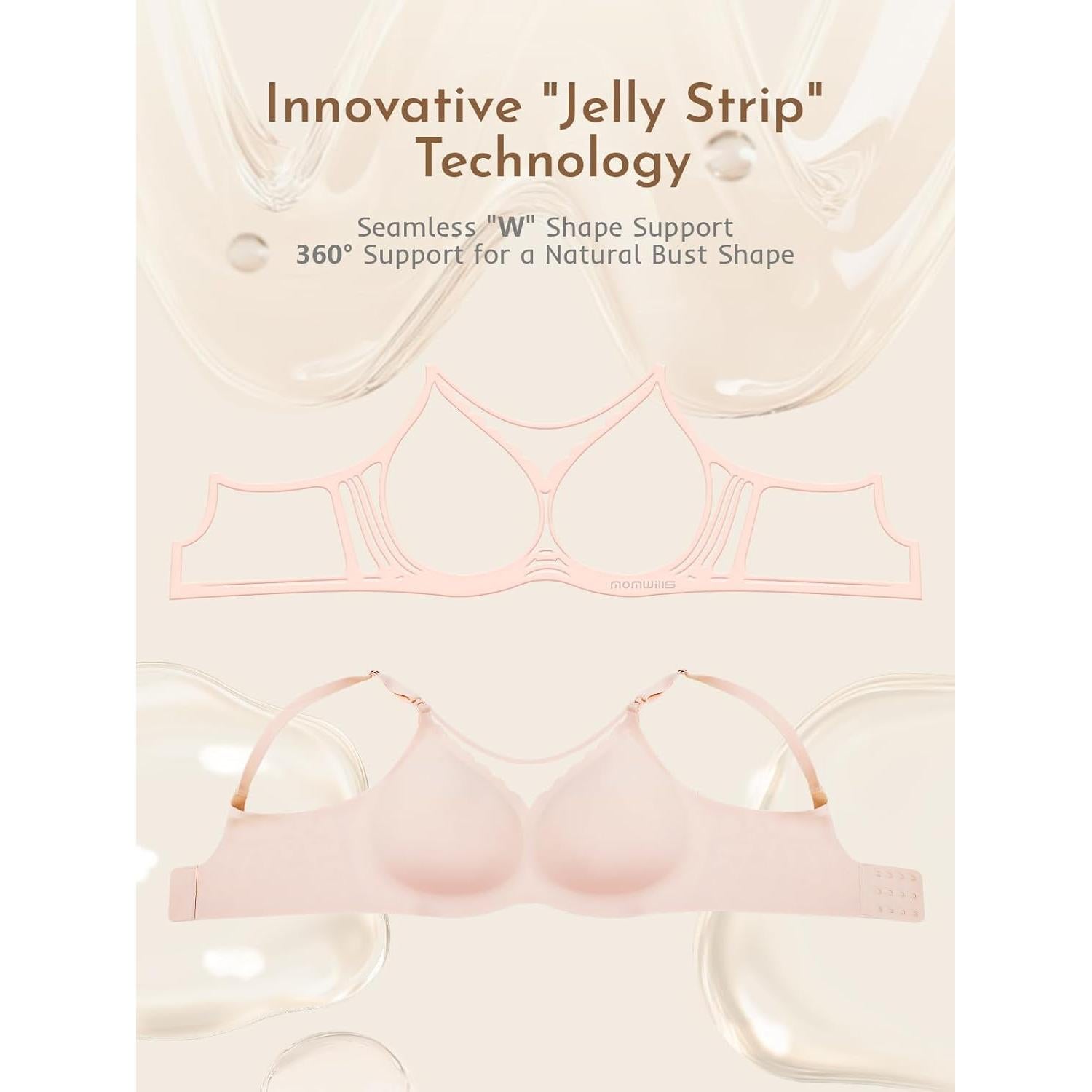 Sostenes de Lactancia MomWills Sin Costuras - Comodidad y Estilo